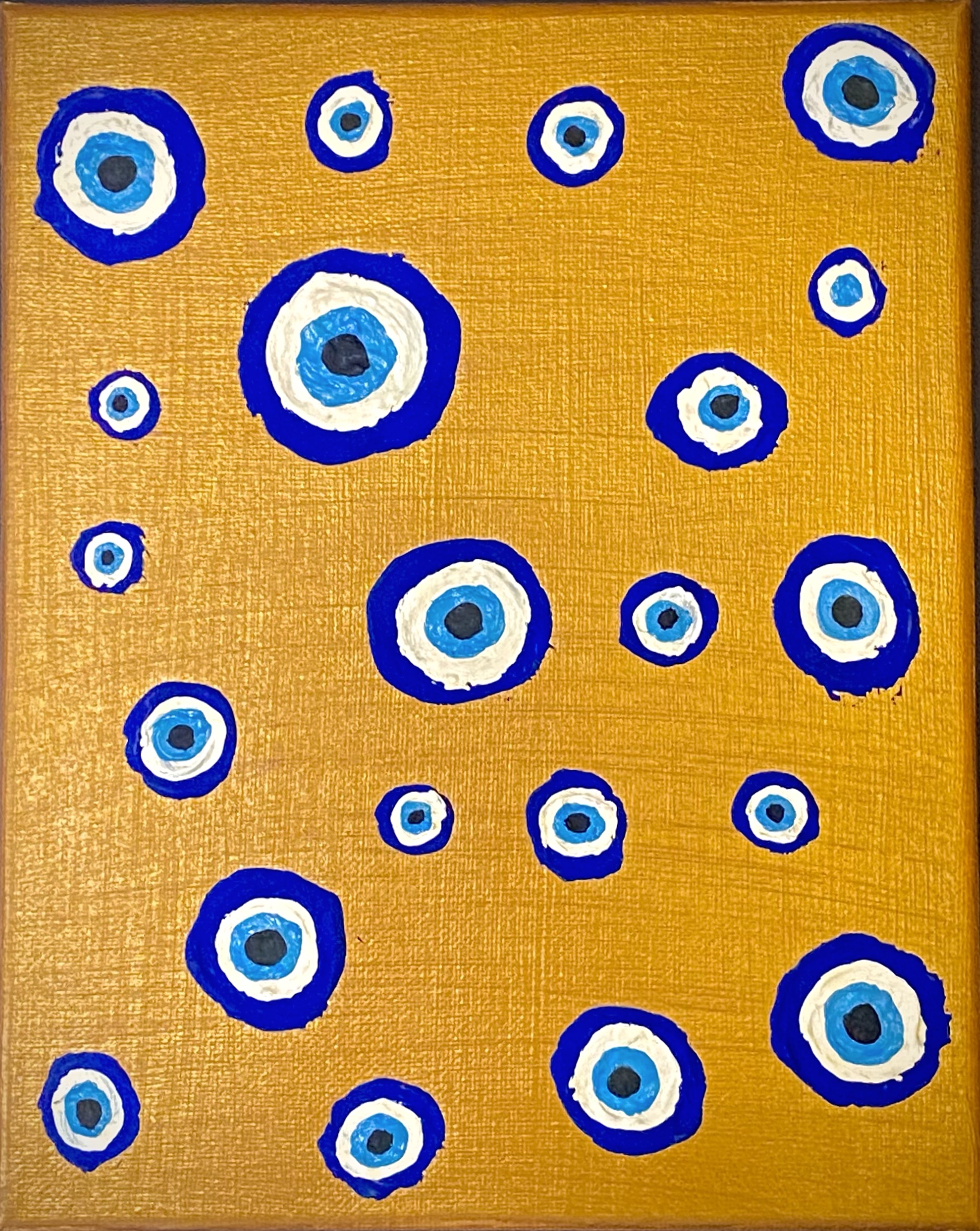 The All Seeing | 8x10 | Modeling Medium on Canvas