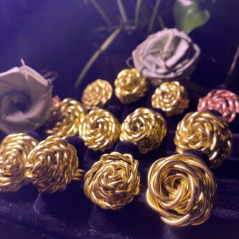 Palmetto Rose Metal Rings - Image 2